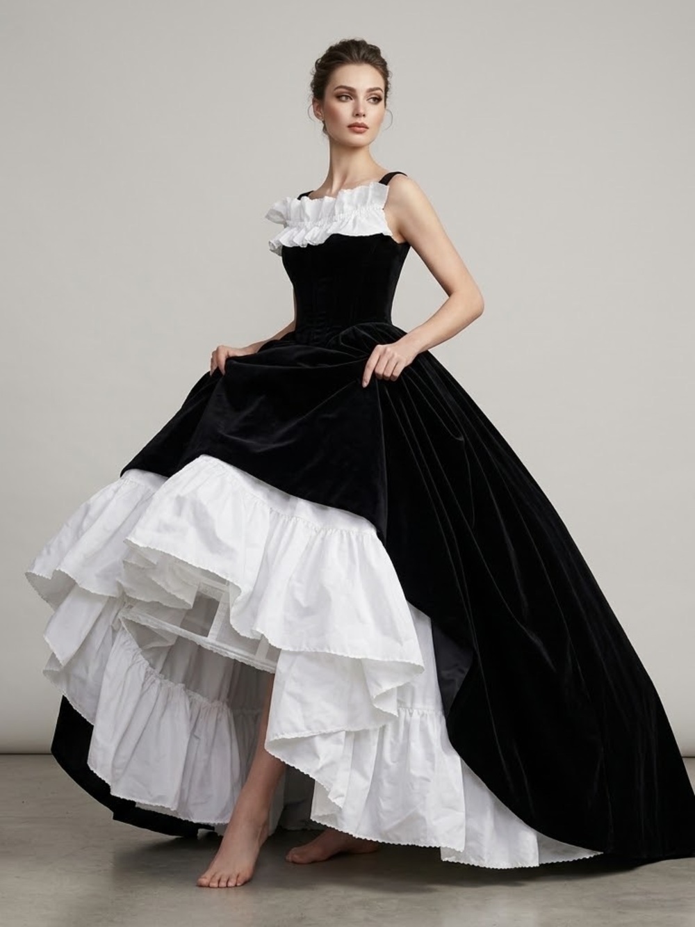 Vintage Merry Modes Bridals Tiered Petticoat